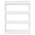 Book Cabinet/Room Divider High Gloss White 80x30x103 cm Engineered wood