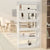 Book Cabinet/Room Divider High Gloss White 80x30x166 cm Engineered Wood