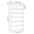 Book Cabinet/Room Divider High Gloss White 100x30x198 cm Engineered wood