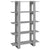 Book Cabinet/Room Divider Grey Sonoma 100x30x160 cm