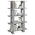 Book Cabinet/Room Divider Grey Sonoma 100x30x160 cm