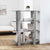 Book Cabinet/Room Divider Grey Sonoma 100x30x123.5 cm