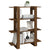 Book Cabinet/Room Divider Brown Oak 100x30x123.5 cm