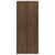 Book Cabinet/Room Divider Brown Oak 40x30x72 cm