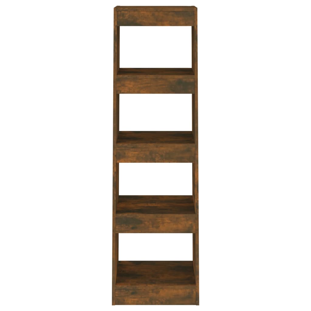 Book Cabinet/Room Divider Smoked Oak 40x30x135 cm