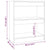 Book Cabinet/Room Divider Grey Sonoma 60x30x72 cm