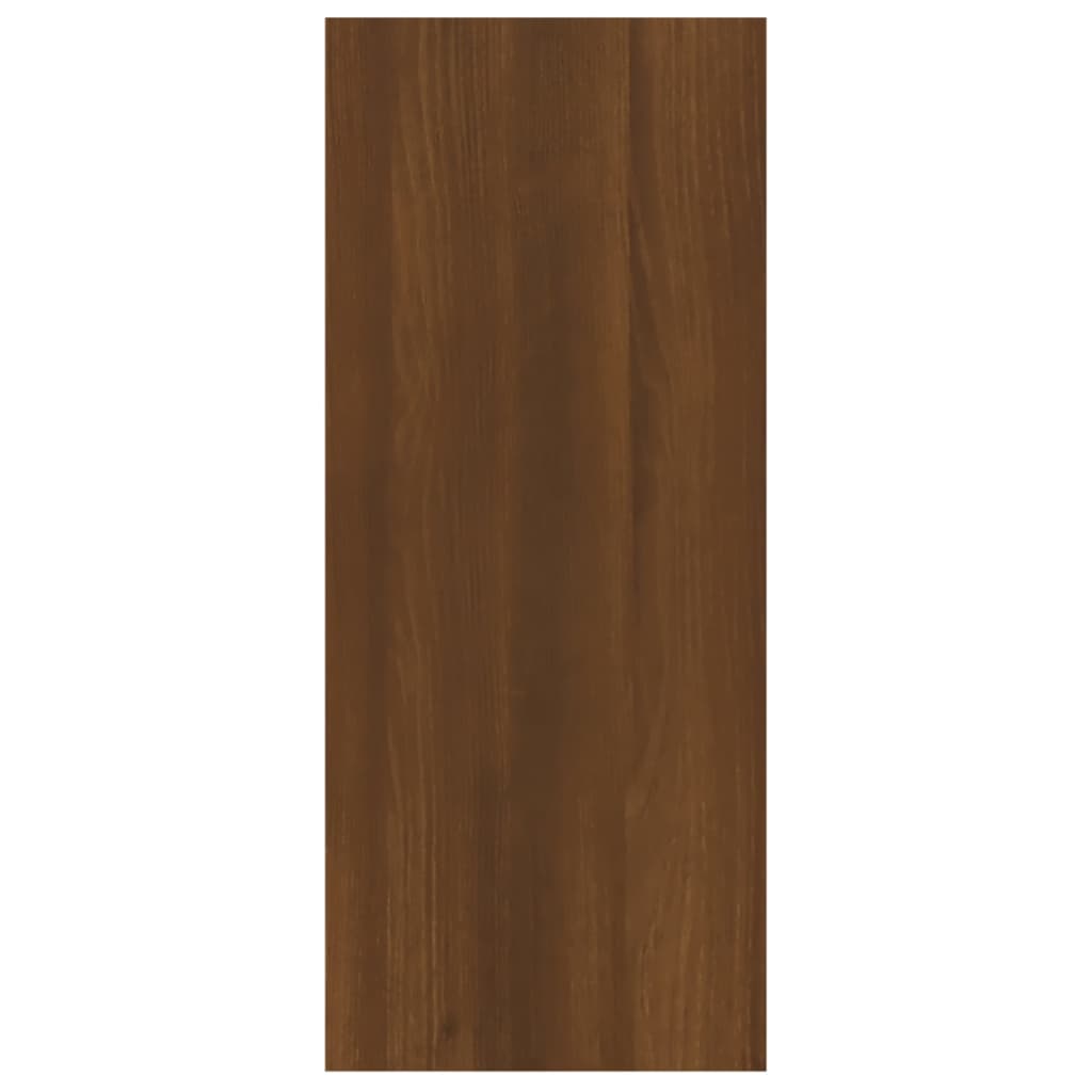 Book Cabinet/Room Divider Brown Oak 60x30x72 cm