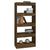 Book Cabinet/Room Divider Smoked Oak 60x30x135 cm Engineered Wood