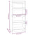 Book Cabinet/Room Divider Grey Sonoma 60x30x135 cm Engineered Wood