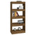 Book Cabinet/Room Divider Brown Oak 60x30x135 cm Engineered Wood