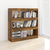 Book Cabinet/Room Divider Smoked Oak 100x30x103 cm