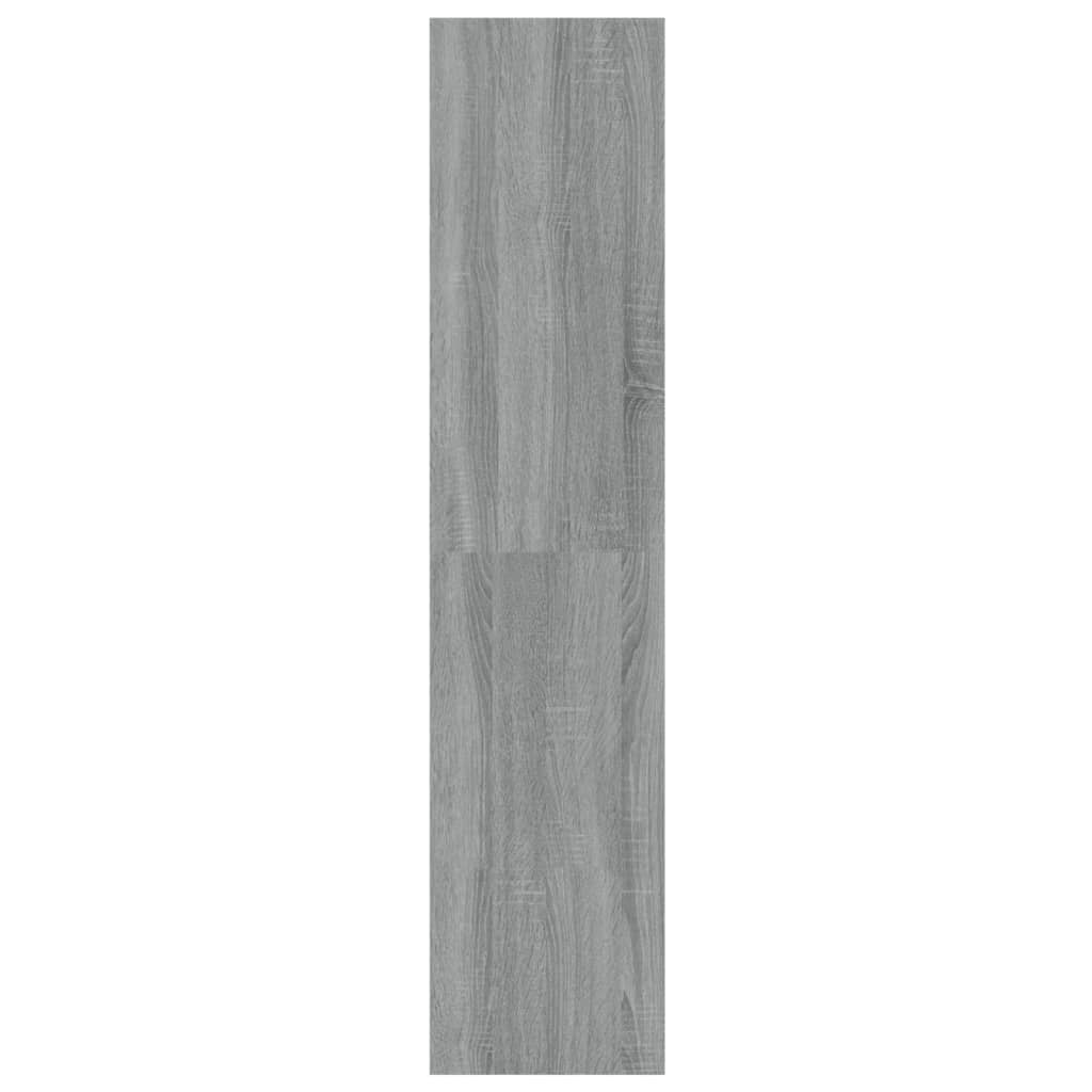 Book Cabinet/Room Divider Grey Sonoma 100x30x135 cm