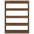 Book Cabinet/Room Divider Brown Oak 100x30x135 cm