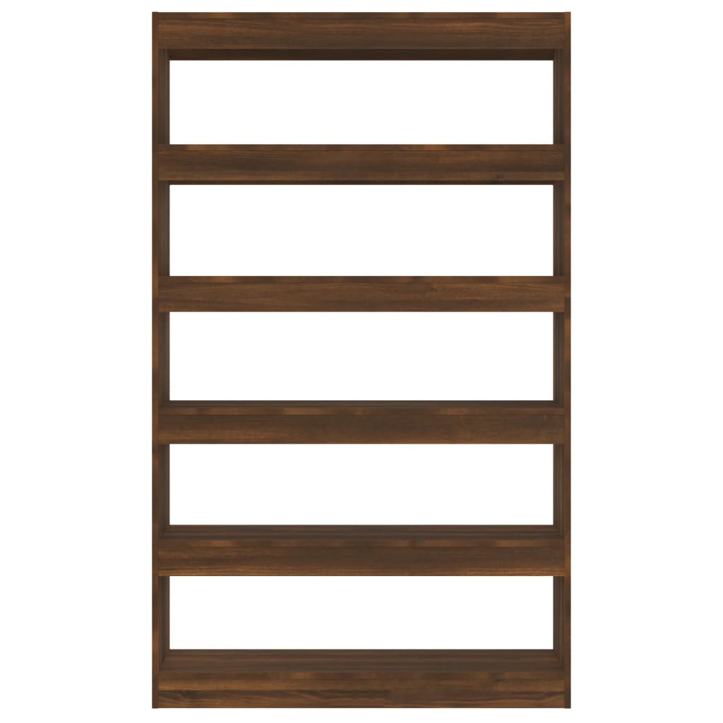 Book Cabinet/Room Divider Brown Oak 100x30x166 cm