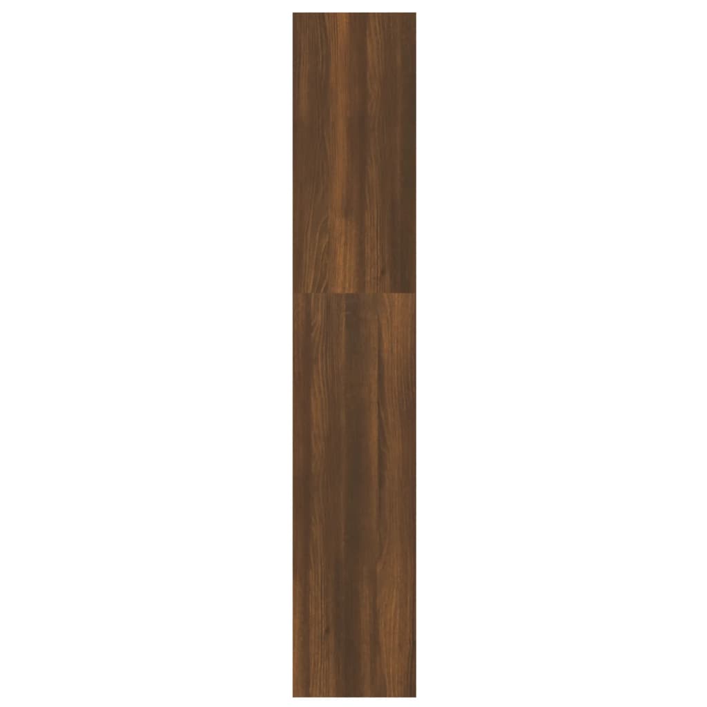 Book Cabinet/Room Divider Brown Oak 100x30x166 cm