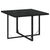 9 Piece Garden Dining Set with Cushions Poly Rattan Black