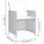 9 Piece Garden Dining Set with Cushions Poly Rattan Grey