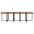 11 Piece Garden Dining Set with Cushions Poly Rattan Black
