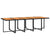 11 Piece Garden Dining Set with Cushions Poly Rattan Black