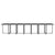 19 Piece Garden Dining Set with Cushions Poly Rattan Grey
