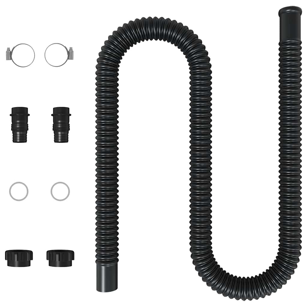 Curved Pool Solar Heating Panels 3 pcs 110x65 cm