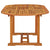 Garden Table 200x100x75 cm Solid Wood Eucalyptus
