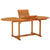 Garden Table 200x100x75 cm Solid Wood Eucalyptus