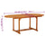 Garden Table 200x100x75 cm Solid Wood Eucalyptus