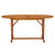Garden Table 160x85x75 cm Solid Wood Eucalyptus