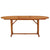 Garden Table 200x100x75 cm Solid Wood Eucalyptus