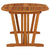 Garden Table 200x100x75 cm Solid Wood Eucalyptus