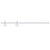Sliding Door Hardware Kit 183 cm Steel White