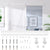 Sliding Door Hardware Kit 200 cm Steel White