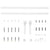 Sliding Door Hardware Kit 200 cm Steel White
