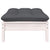 7 Piece Garden Lounge Set with Cushions Solid Pinewood