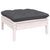 3 Piece Garden Lounge Set with Cushions Solid Wood Pine