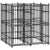 Outdoor Dog Kennel Steel 3.69 m²