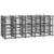 Outdoor Dog Kennel Steel 9.22 m²