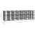 Outdoor Dog Kennel Steel 12.9 m²