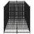 Outdoor Dog Kennel Steel 14.75 m²