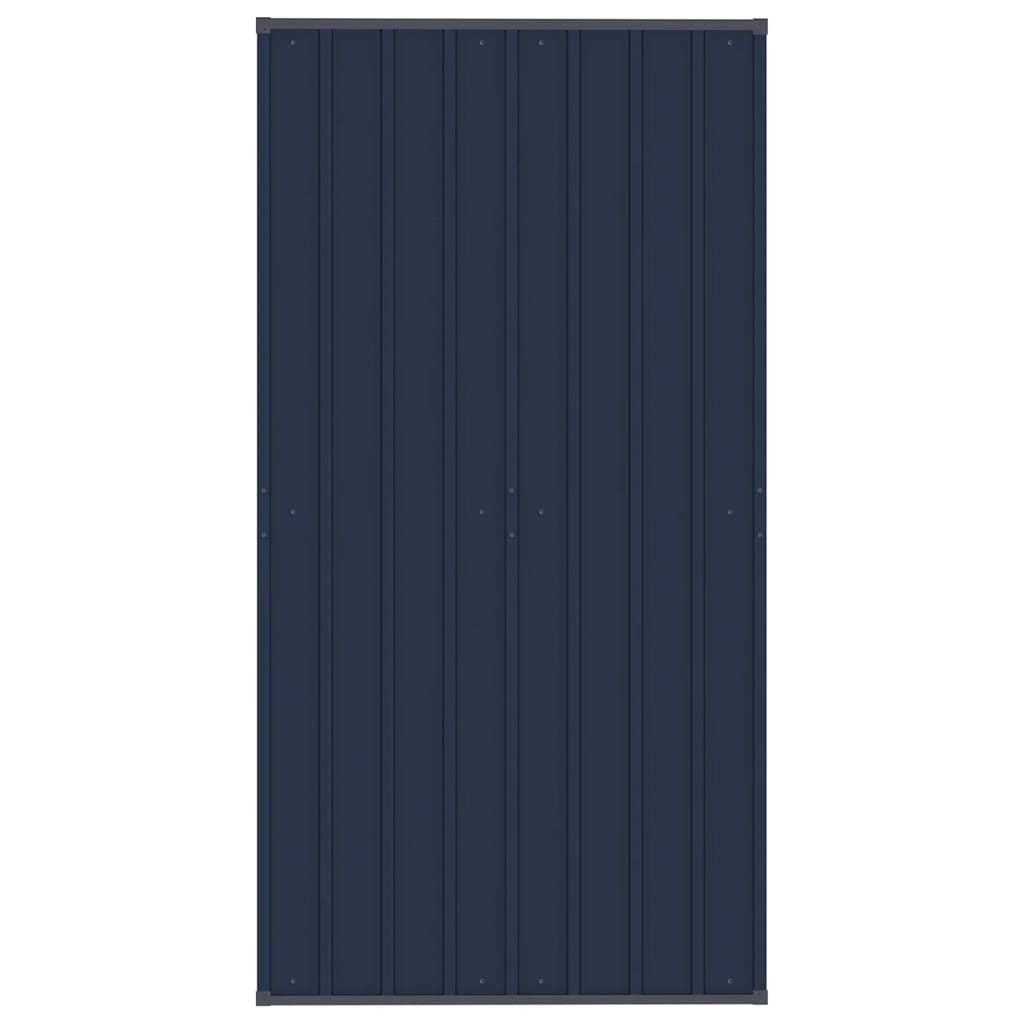 Outdoor Dog Kennel with Roof Steel 1.84 m²