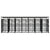 Outdoor Dog Kennel with Roof Steel 12.9 m²
