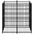 Outdoor Dog Kennel Steel 3.69 m²