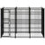 Outdoor Dog Kennel Steel 5.53 m²