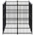 Outdoor Dog Kennel Steel 5.53 m²