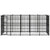 Outdoor Dog Kennel Steel 9.22 m²