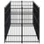 Outdoor Dog Kennel Steel 11.06 m²