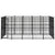 Outdoor Dog Kennel Steel 13.82 m²