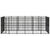 Outdoor Dog Kennel Steel 16.59 m²