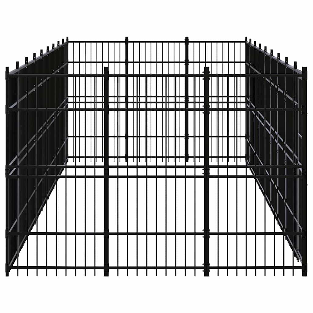 Outdoor Dog Kennel Steel 24,88 m²